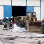 28.VI.2016 ĆWICZENIA SŁUŻB RATOWNICZYCH NA TERENIE WYTWÓRNI PASZ W BIEGANOWIE