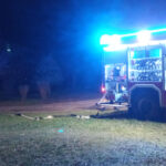 2025 pożar auta w Bieganowie